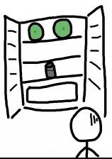 真穿成双开门冰箱了!